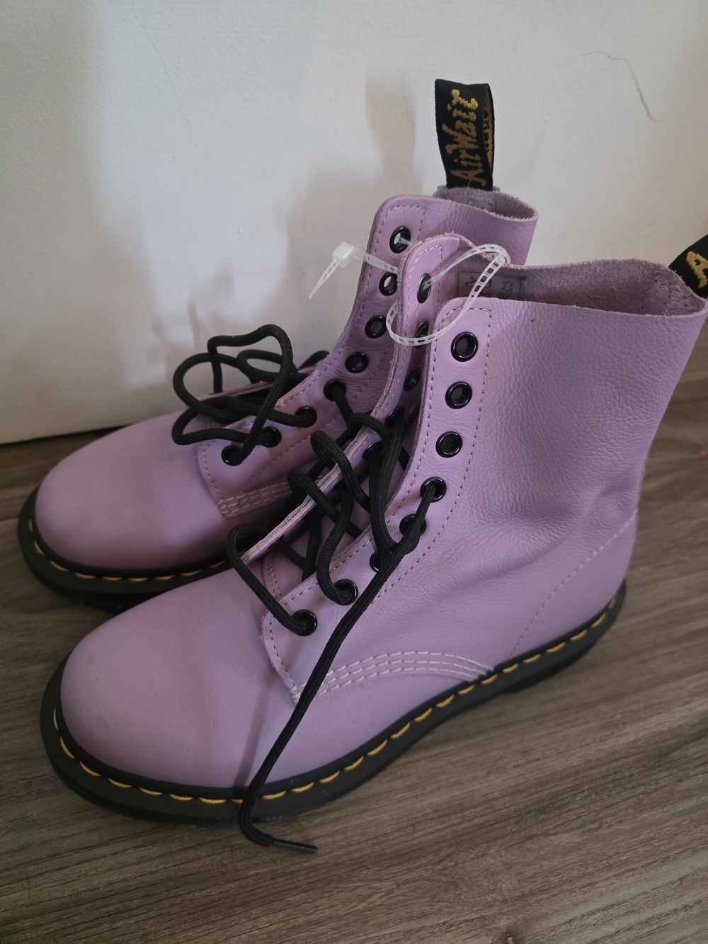 Dr. Martens Lavender 1460 Pascal Leather Boots